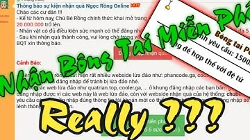 [ Ngọc Rồng Online ] Nhận Cải Trang Vip Quà Tri Ân - Cauberong.top