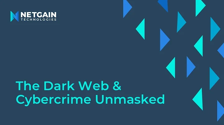 The Dark Web & Cybercrime Unmasked