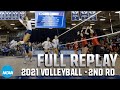BYU vs. Utah: 2021 NCAA volleyball 2nd round | FULL REPLAY