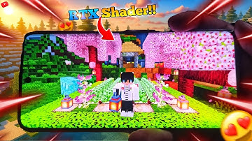 Top 10 Ultra Realistic Shaders and Texture Pack For Minecraft PE,Bedrock,Patch.
