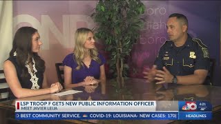 NBC 10 News Today: Louisiana State Police Troop F gets new public information officer