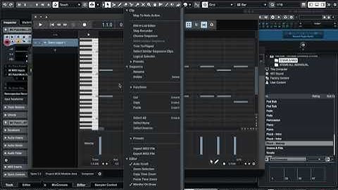 MuLab Plugin, Live Matrix, sync modes
