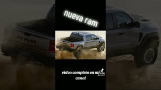 #nuevaram #ram1500rho #ramram