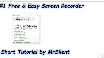 [TUTORIAL] CamStudio (#1 Free & Easy Screen Recorder)