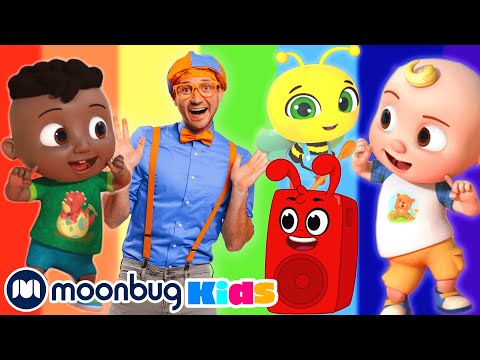 Happy Place Song! Sing Along | Playground for Children | Baby Cartoons | Moonbug Kids