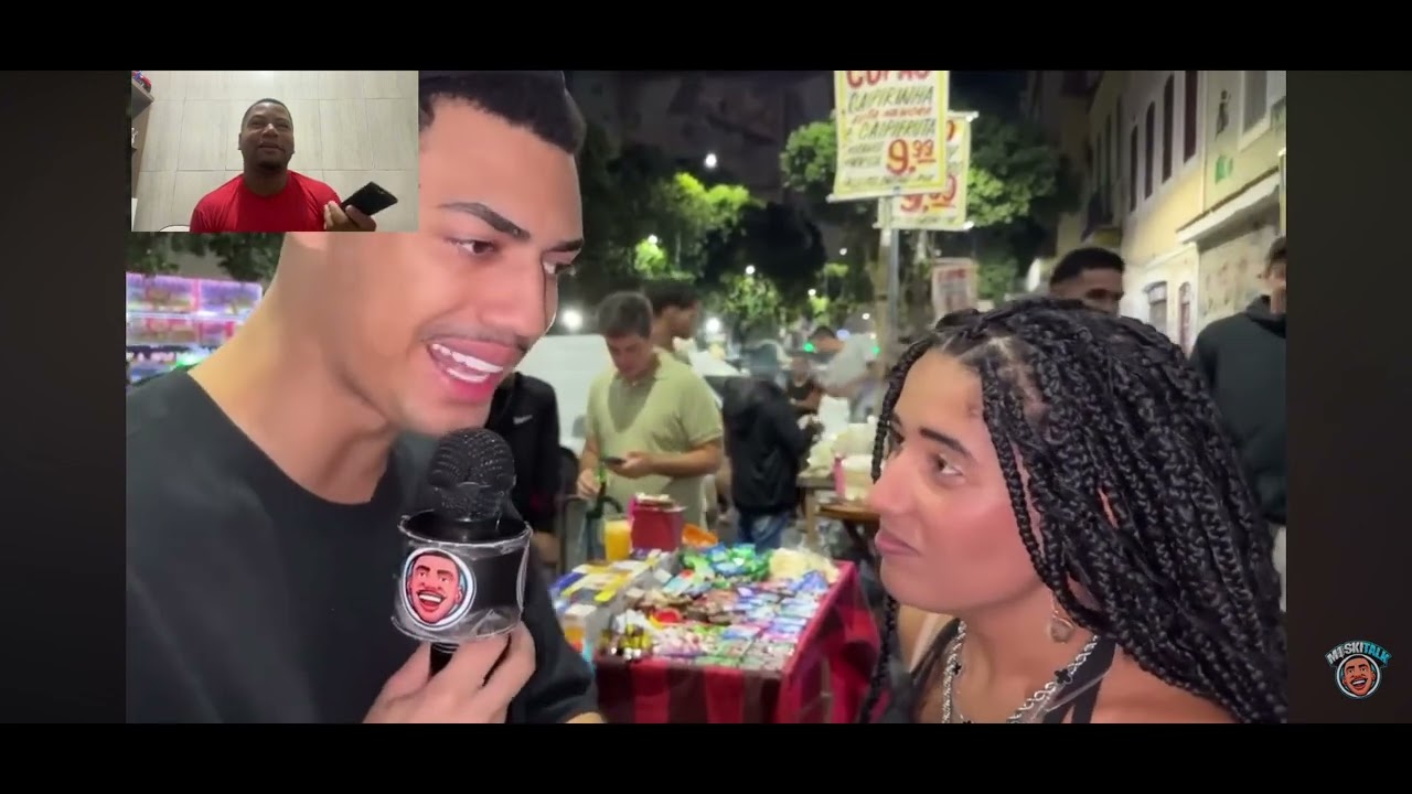 React do vídeo de moskitão nas ruas do Rio de Janeiro 