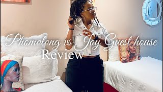 Beautiful safe lodges you must stay at in Maseru Lesotho Phomolong vs Joy Guest 