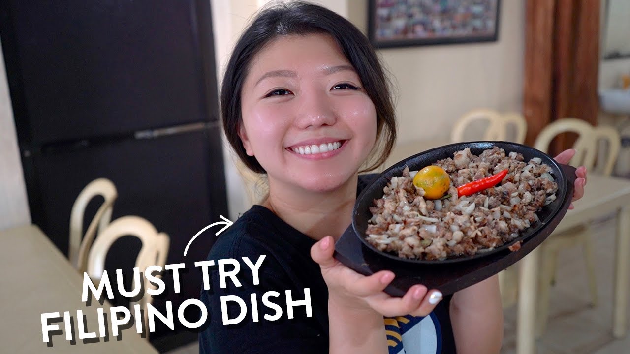 PAMPANGA FOOD TRIP: Trying SISIG in the Philippines 😍🇵🇭
