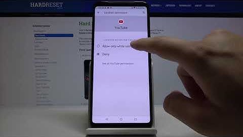 How to Operate App Permission Manager in Asus ROG Phone 2 – Locate Permissions Settings