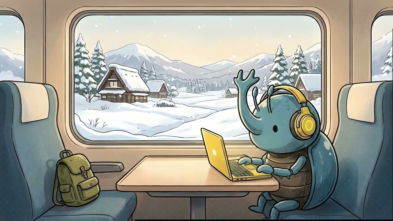 Lofi Beats for Studying & Relaxing | Cozy Winter Playlist (1 Hour)