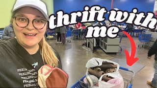 I Thrifted At The Goodwill Bins for 7 HOURS & SCORED BIG!  | 55 ITEM THRIFT WITH ME!