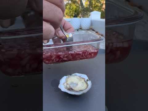 Best Sauce For Oysters Rawoysters Oysters Mignonette Oystertastetest