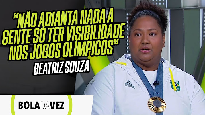 CAMPEÃ OLÍMPICA E MEDALHISTA DE BRONZE EM PARIS | Bia Souza é a Bola da Vez