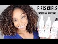 Curly Hair Wash N Go w/ Rizos Curls + Review! | BiancaReneeToday