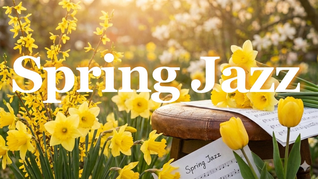 Spring Café Jazz 🌸 Fresh Bossa Nova for a Happy D