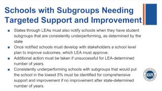 Every Student Succeeds Act (ESSA) overview webinar: May 19, 2016