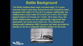 Battle of the Falklands Islands 1914