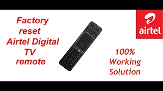 Factory Reset Airtel Digital TV Remote in 1 Minute | Step By Step Guide screenshot 5