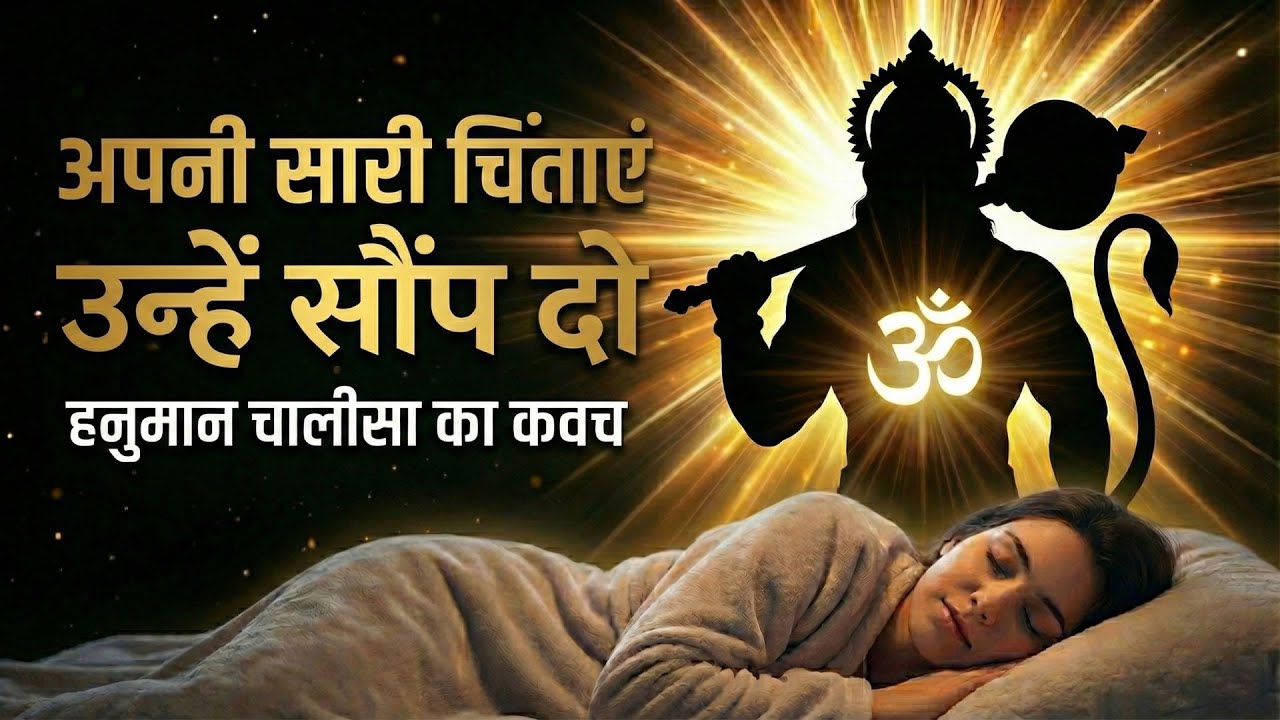 Hanuman Chalisa Sleep Version 🌙 | Slowed + Reverb | Protection from Fear & Nightmares