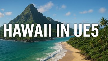 Recreating a Hawaiian Island in Unreal Engine 5 | Tropical Landscape Tutorial (UE5.6)