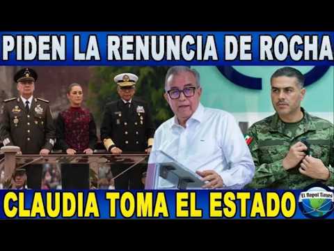 ROCHA IS HIDING AGAIN, OMAR GARCÍA ORDERED HIS IMMUNITY STRIPPED, HE MOCKED THE PRESIDENT