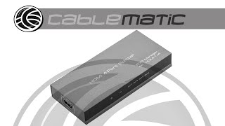 Multiplicateur HDMI 1.4b vidéo 3D 4K 4 ports - Cablematic