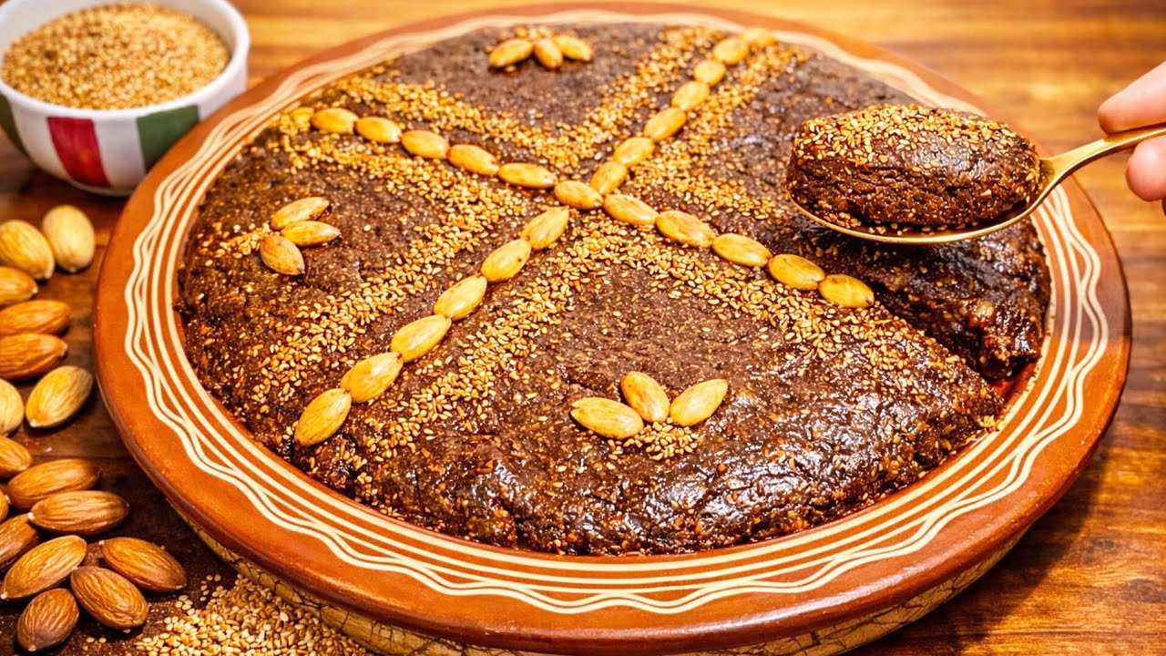 سلو او سفوف صحي بدون دقيق بمذاق أصيل اما الذة رووووعه بمكونات مضبوطة 