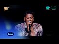 Envic performs “This Is a Man’s World’ – Idols SA | S19 | Mzansi Magic | Ep 8