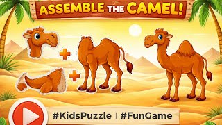 Camel puzzle game for kidz screenshot 3