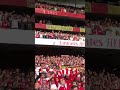 North London Forever Arsenal Fans Singing at the Emirates | Arsenal 3-2 Liverpool