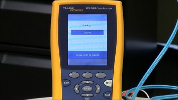 Testing ST to ST Duplex Fibers (DTX FI 105) - By Fluke Networks