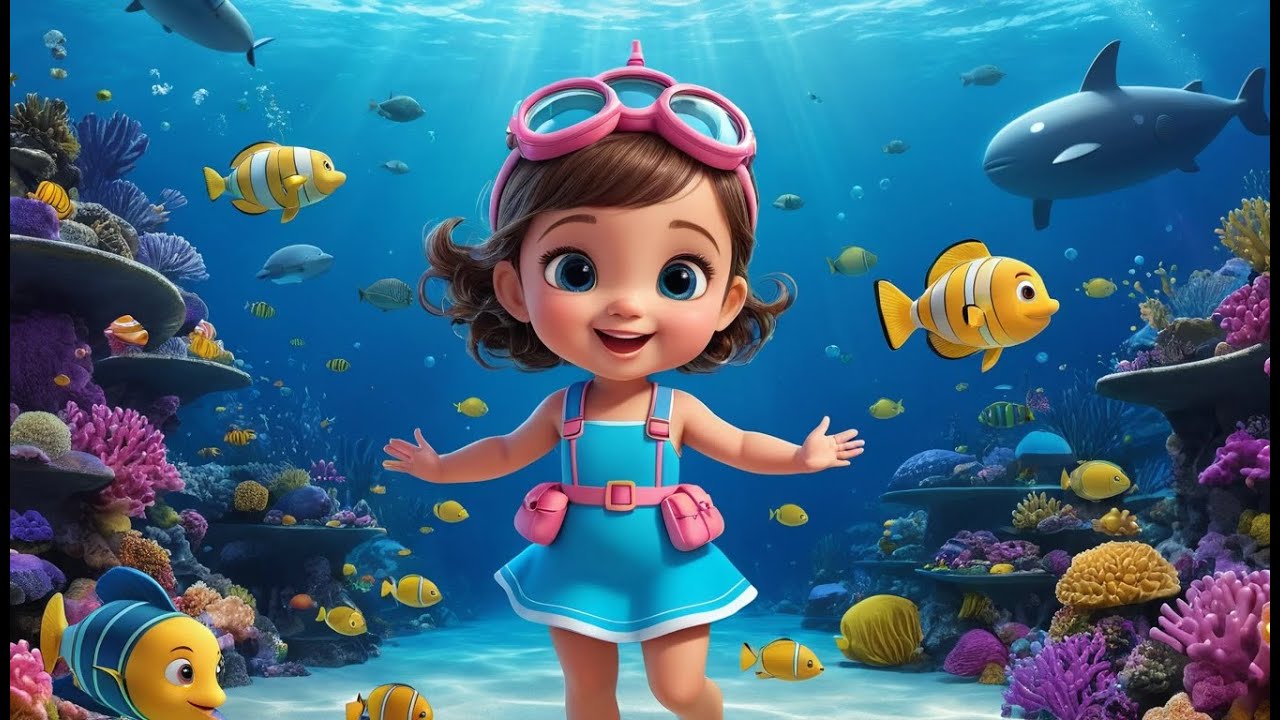 Submarine New Year Underwater Trip | Nursery Rhyme Song for Kids | Baby Learning Songs