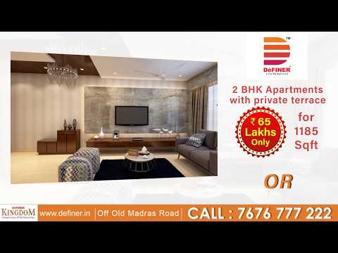 Definer Kingdom 2BHK with private terrace - video from DeFINER