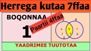 Herrega kutaa 7ffaa | boqonnaa 1| paartii 4ffaa | tuutotaa walmadaalanii fi tuutotaa walqixaa 