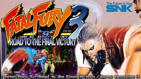 Fatal Fury 3: Road to the Final Victory (Arcade) Gameplay 4K