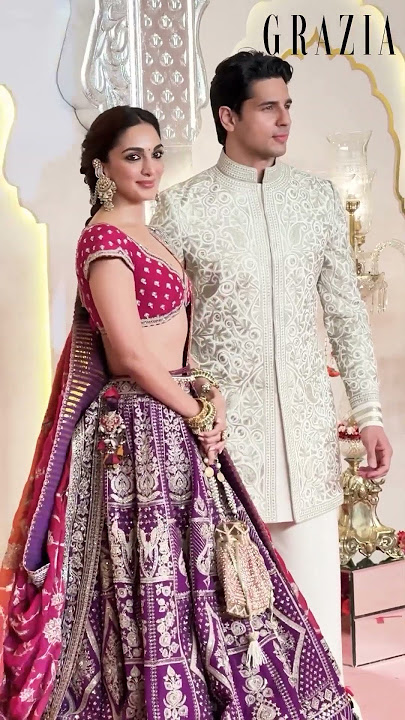 Siddharth Malhotra & Kiara Advani At The Ambani Wedding