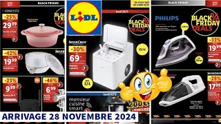 CATALOGUE LIDL 28 NOVEMBRE 2024 💙 SUPER GRAND ARRIVAGE #silvercrest  💯 #promotion #lidl #parkside