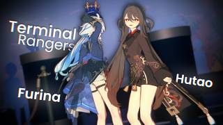 Hutao 🎀 Furina - Terminal Rangers Trend -【MMD // KKVMD // Genshin Impact】