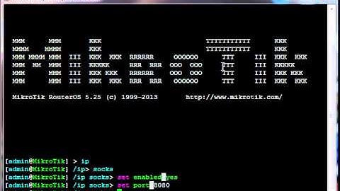How to enable socks/proxy in mikrotik command line