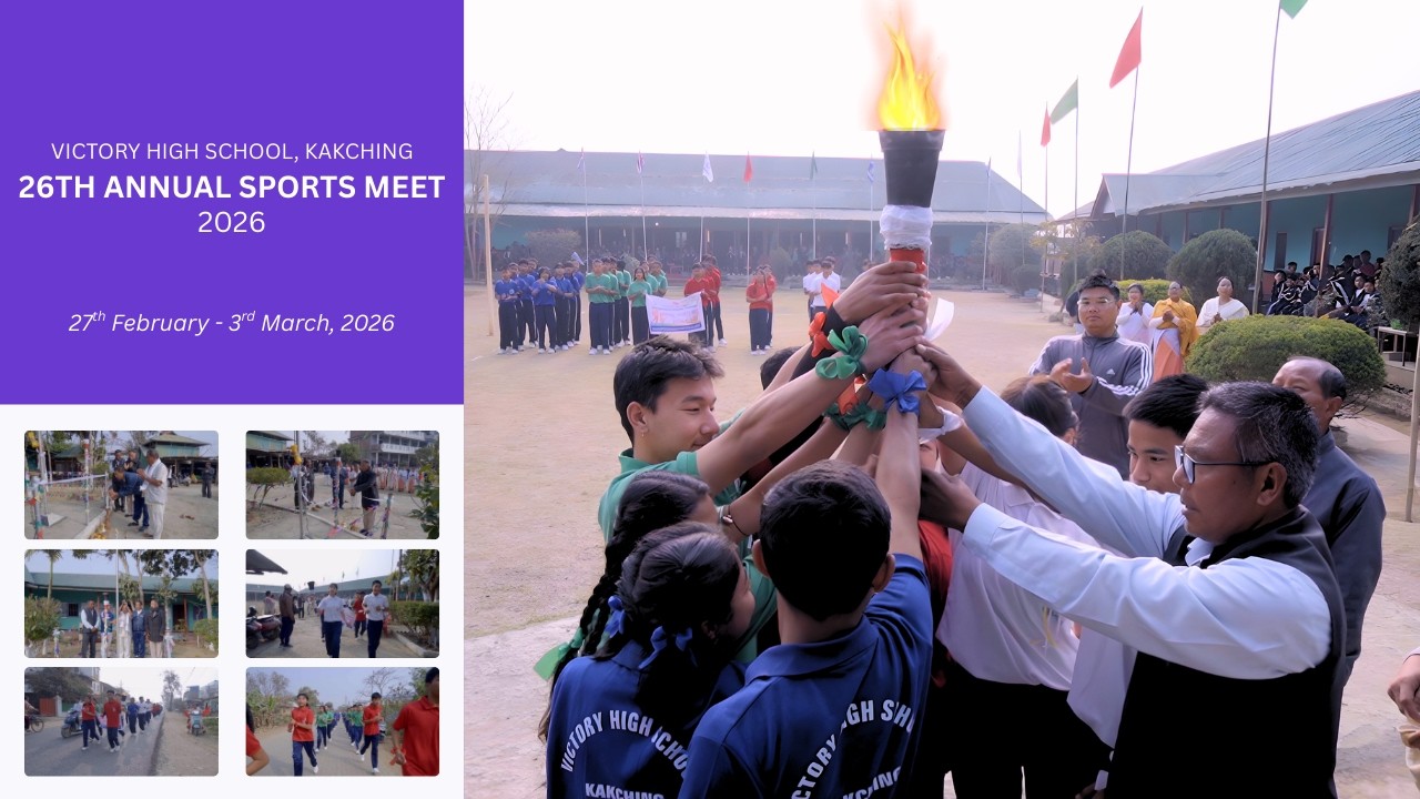 Victory High School, Kakching. 26th Annual Sport Meet - 2026 Opening Ceremony