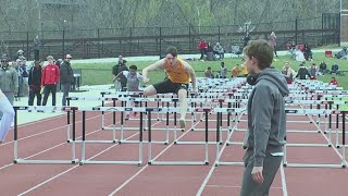 Assumption holds its track and field invitational