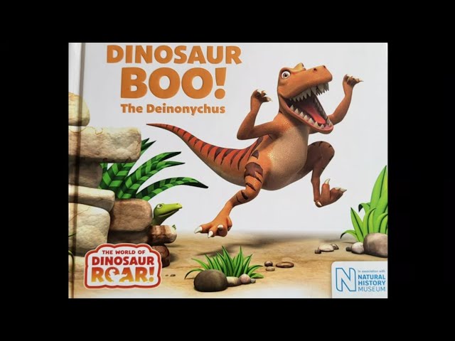 Aurora World Dinosaur Roar Boo Deinonychus Plush - 10 Inch Orange And Yellow Stuffed Dinosaur Toy