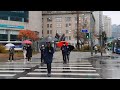 Seoul Rain Walk Calm Relaxing Ambience Sleep White Noise Study Focus Baby Soothing ASMR