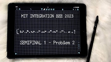 ASMR | MIT Integration bee 2023: Semifinal 1 - Problem 2