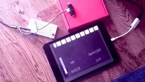 Playing with shapesynth +teensyduino midi +ir sensor