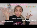 life update: applying to college, seasonal depression, & boss moves | seasonsofshai