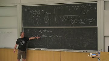 2018-06-14 Quantum Spin Liquids, Majorana Edge Modes, and Thermal Hall Part 2 - Leon Balents