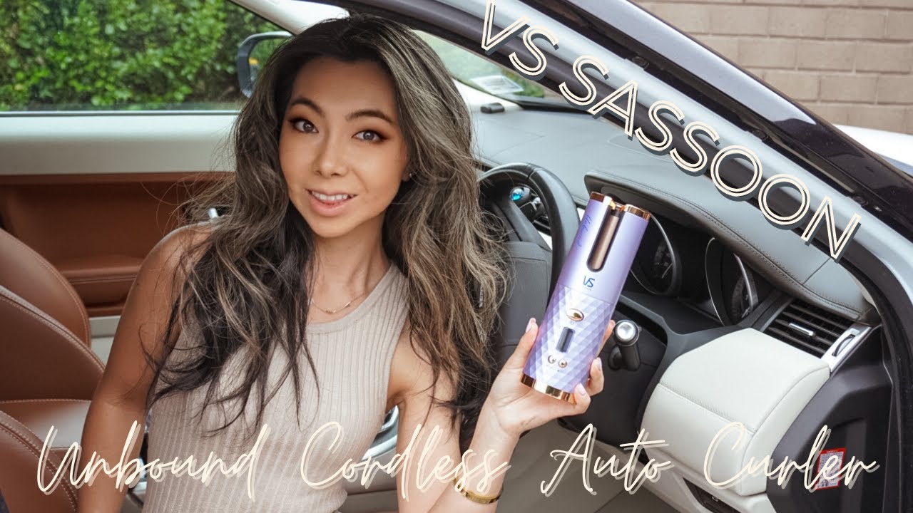 VS Sassoon Unbound Cordless Auto Curler - Car Test & Review - YouTube