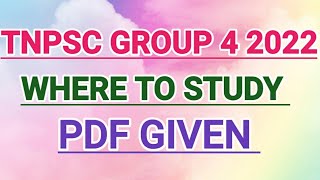 TNPSC GROUP 4 WHERE TO STUDY PDF screenshot 5