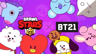 BT21 | **ALL BTS SKINS ANIMATION IN BRAWL STARS**